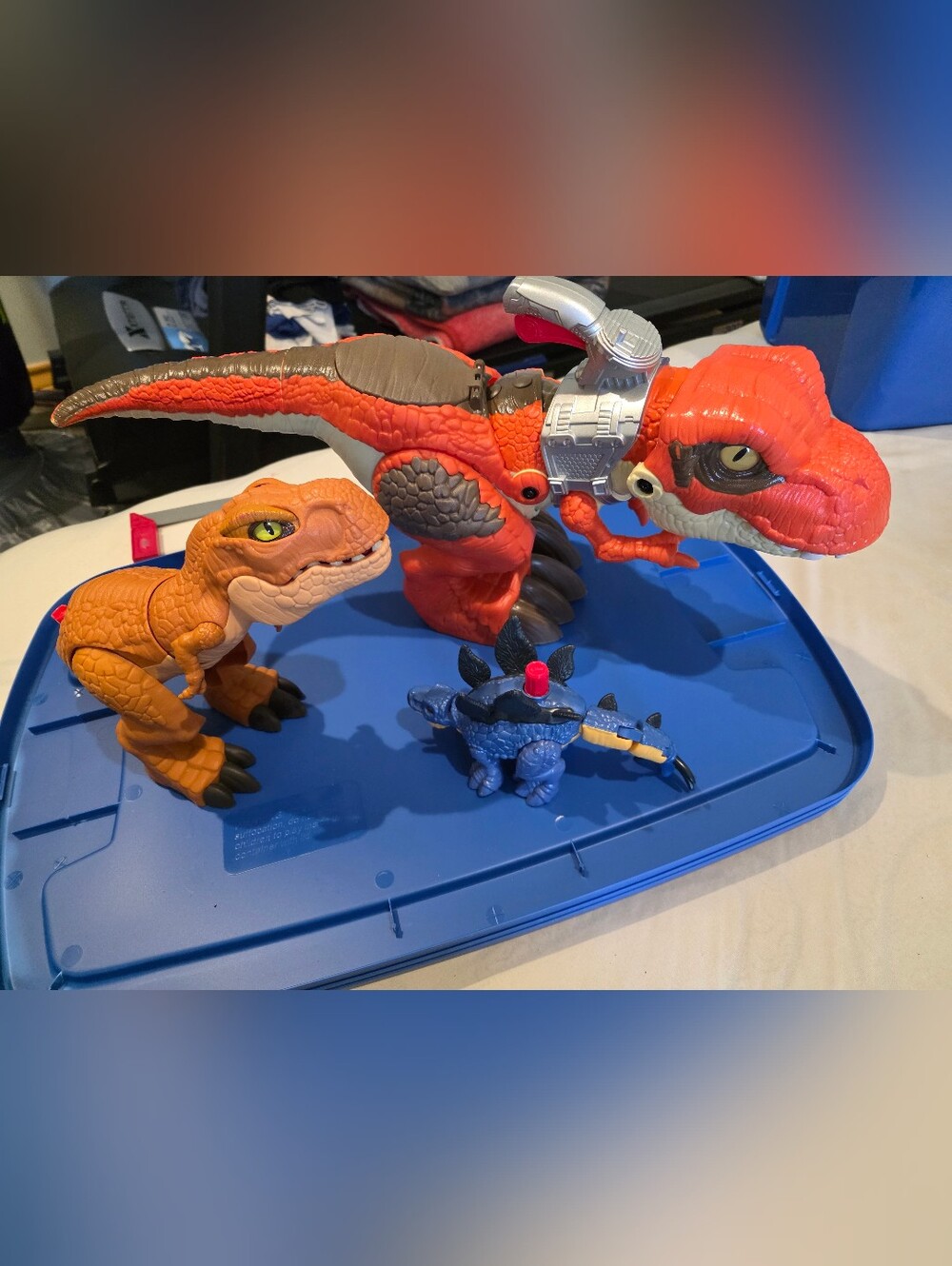 3 Jurrasic Park Toy Dinasour